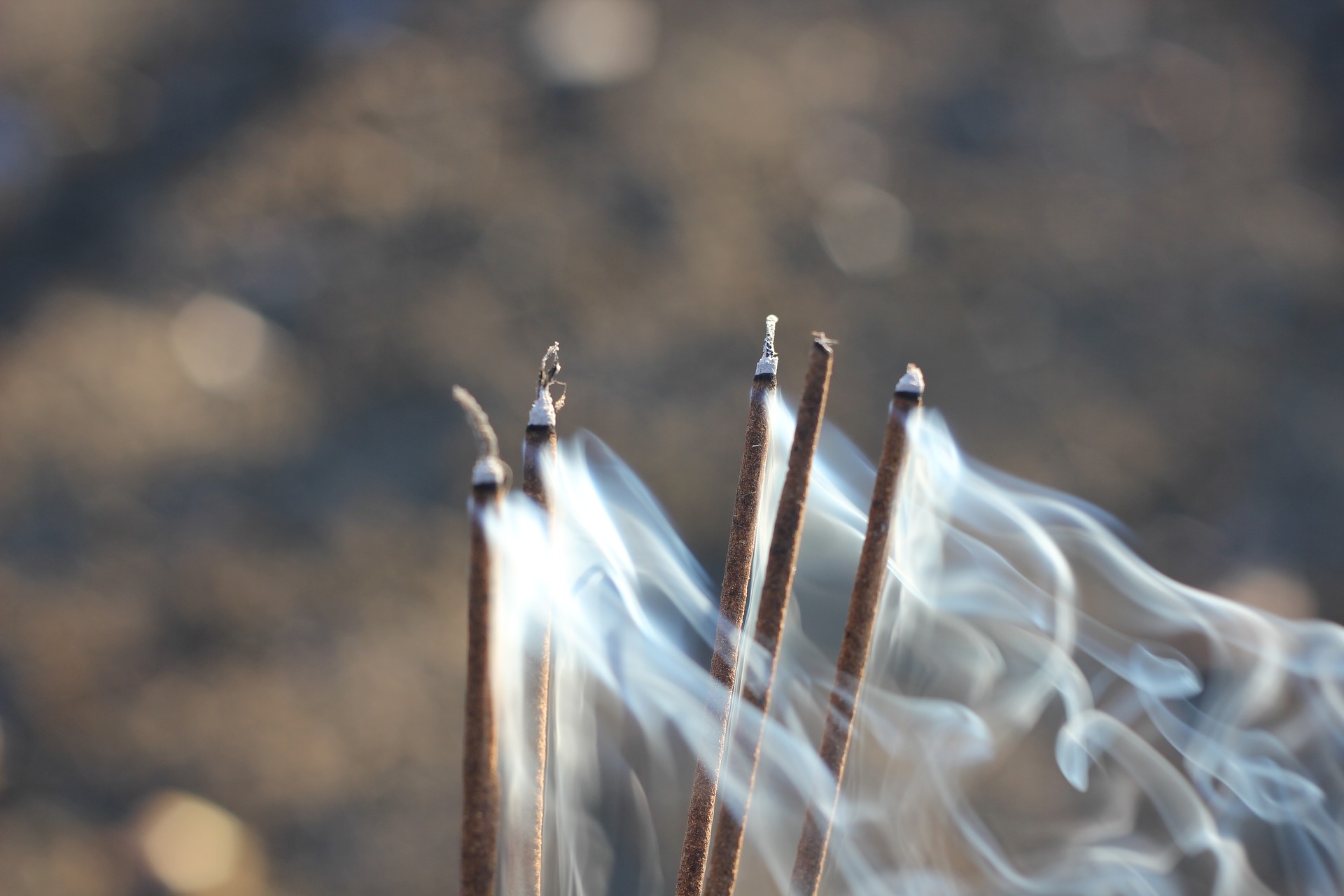 Reiki healing involves house cleansing with incense to clear negative energies.