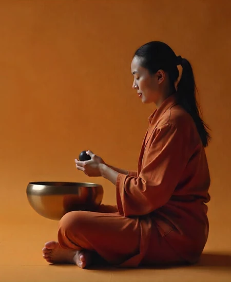 My services include meditating with singing bowls.