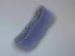 Blue Lace Agate Face Polished