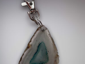 Agate Keyring Brown
