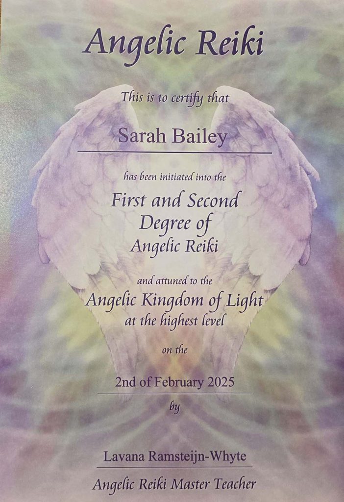 Angelic Reiki First Second Degree